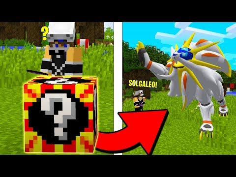 Minecraft ITA - i LUCKYBLOCK dei POKEMON LEGGENDARI!