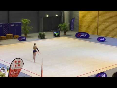 Julie Cotinet massues - Nat B 18 ans et + - France Chambéry 2017