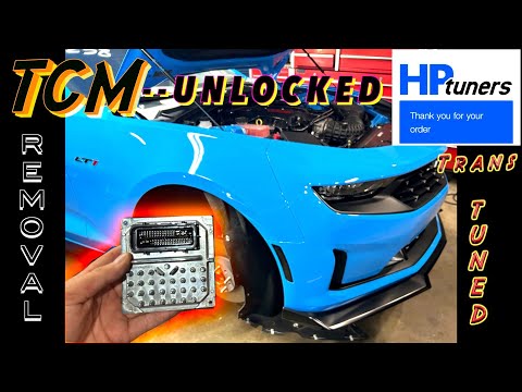 Camaro TCM Removal and unlocked with HPTUNNERS