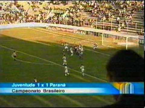 12/10/2003 - Juventude 1 X  1 Paraná : Gol de Émerson