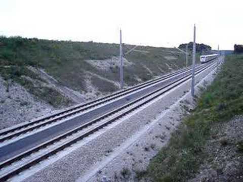 ICE 1 at 250 kmh / 160 mph