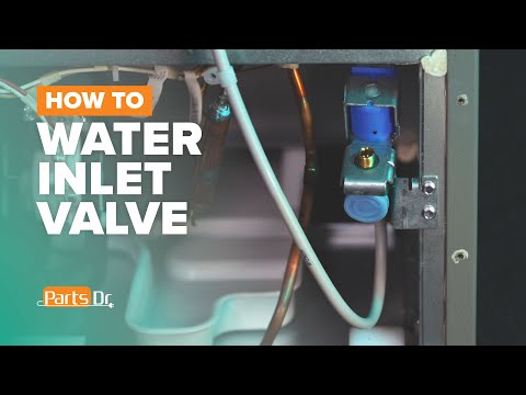 How to replace Water Inlet Valve part # W11482025 on your Whirlpool Maytag KitchenAid Refrigerator