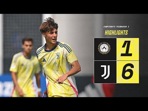 HIGHLIGHTS Primavera 1 | UDINESE 1-6 JUVENTUS | Giornata 3