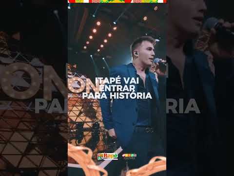 Tayrone confirmado no aniversário de itapé BA