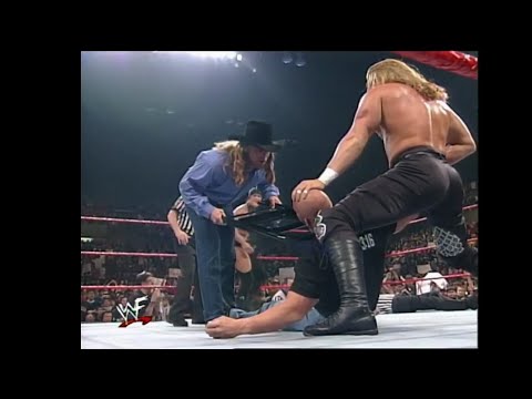 46 Shawn Michaels attacks Stone Cold - RAW 09 March 1998