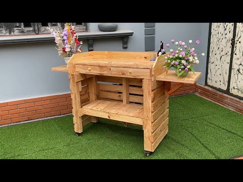 Creative Ideas for Recycling Used Wood Pallets Projects | Best-loved Pallet Bar Ideas & Projects