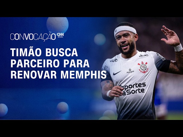 Corinthians busca PARCEIRO para renovação de Memphis; Timão não tem condições de pagar jogador