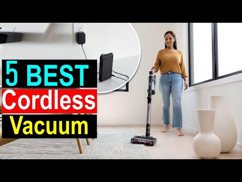 ✅Best Cordless Vacuum 2023!/Top 5 Best Cordless Vacuums