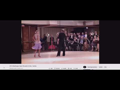 2014 Washington Open Riccardo & Yulia   Samba dancing Steve Perry Oh Sherrie 2