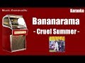 Karaoke - Bananarama - Cruel Summer