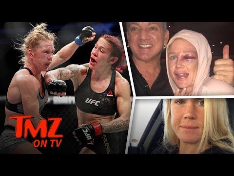 Holly Holm Feels Good But Looks Bad After UFC 219 | TMZ TV