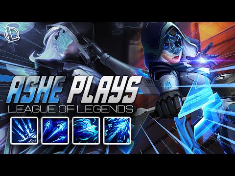 ASHE MONTAGE - ASHE PLAYS | Ez LoL Plays [60 FPS]