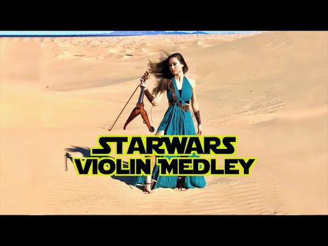 STAR WARS Violin Medley - Electric Violin Cover | Amy Serrano