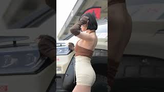 4K 레이싱모델 송주아 Joo a Song 2024 네오테크모터페스티벌 베이지 원피스 직캠2