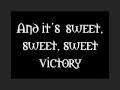 Sweet Victory - David Glen Eisley - Lyrics 