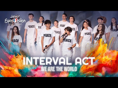 We Are The World medley 🌍 (Interval) | Junior Eurovision 2023 | #JESC2023