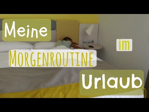 Meine Morgenroutine im Urlaub♥ || RedRainGirl