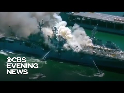 Sailors describe out-of-control fire aboard USS Bonhomme Richard