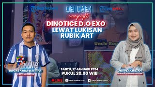 Buat Lukisan Wajah Pakai Rubik ART, Karya Anak Bangsa Bagaskara Aji Dinotice D.O EXO di Korsel