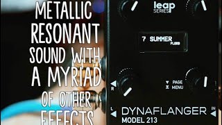Writing With the New Dynaflanger: Stereo Multi-Flange from Alexander Pedals