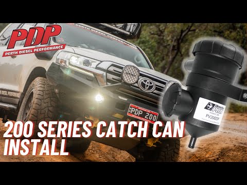Provent Catch Can Install for 200 Series | PDP