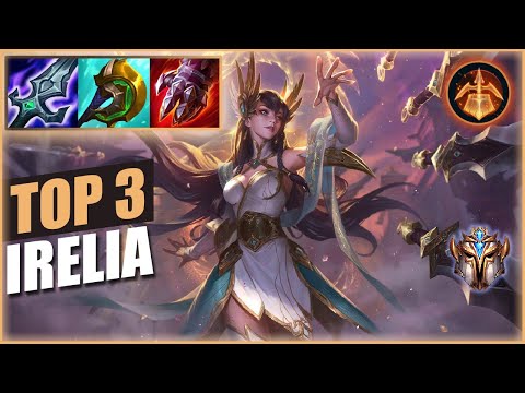 [Wild Rift] IRELIA TOP 3 - OTP Challenger ranked game + build