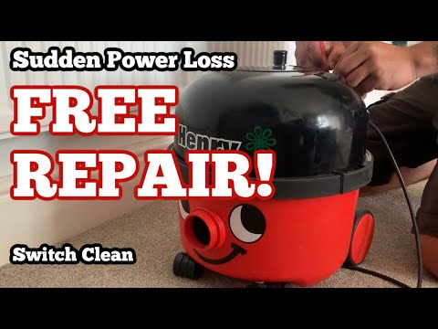 Henry Hoover WONT TURN ON?! But Was Working Yesterday?! FREE FIX