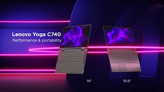 Video 0 of Product Lenovo Yoga C740 14 14" 2-in-1 Laptop (C740-14IML) w/ Intel
