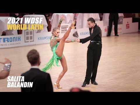 Artur Balandin - Anna Salita, GER | 2021 WDSF World LAT | Pforzheim | R1 C