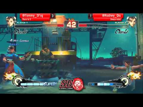 Tommy (Chunli) vs Rodney (Chunli/Cammy) - FT5 Deuce rules (SEL SFAL Sn1)