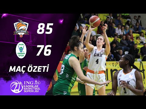 Maç Özeti | ÇBK Mersin 85 - 76 OGM Ormanspor | ING KBSL Play-off 2. Maçı