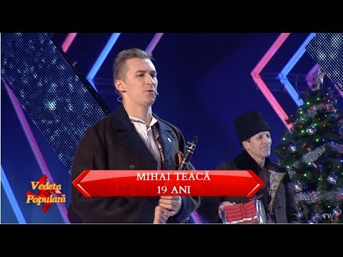 Mihai Teacă - Colindă de fată din Viştea de jos (#VedetaPopulară)