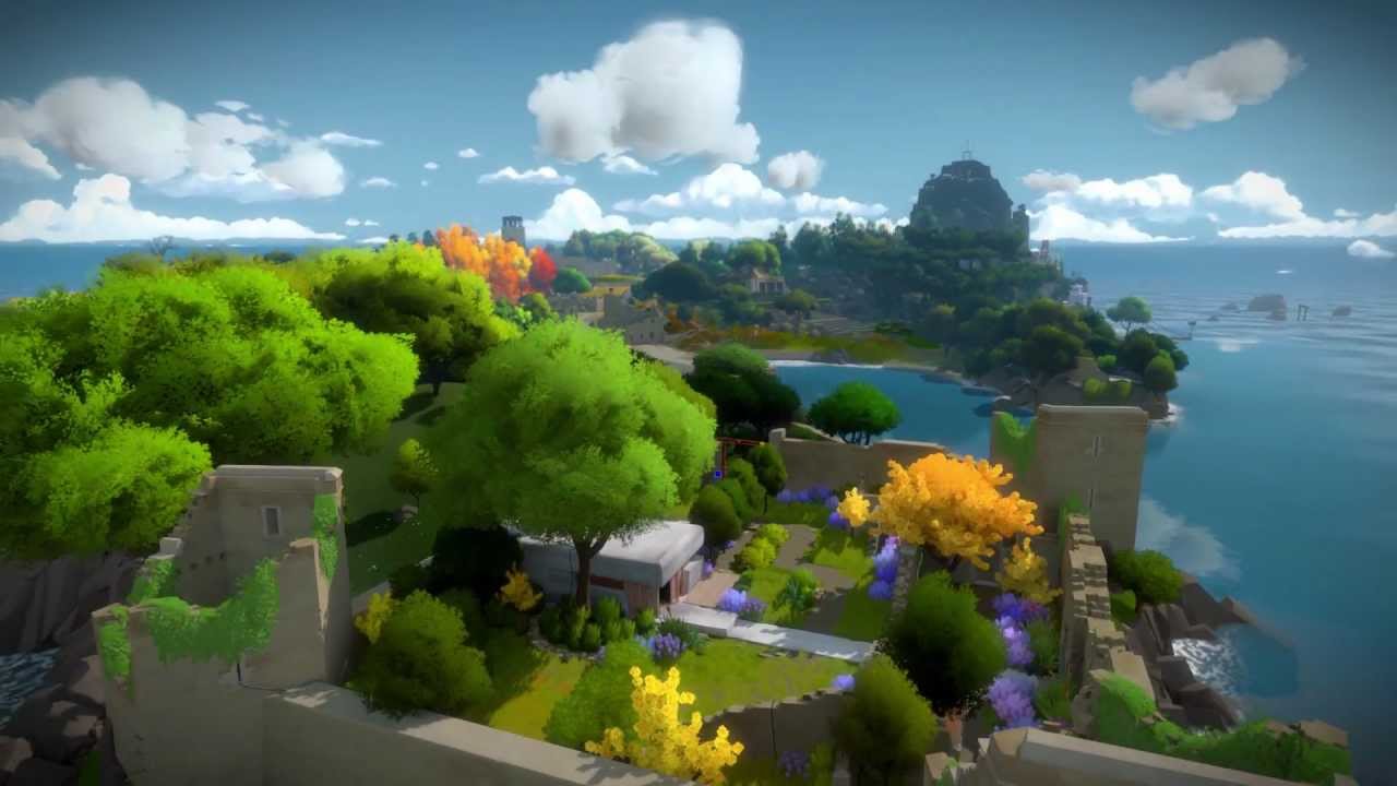 The Witness: An Open-World Puzzle Game on PlayStation 4