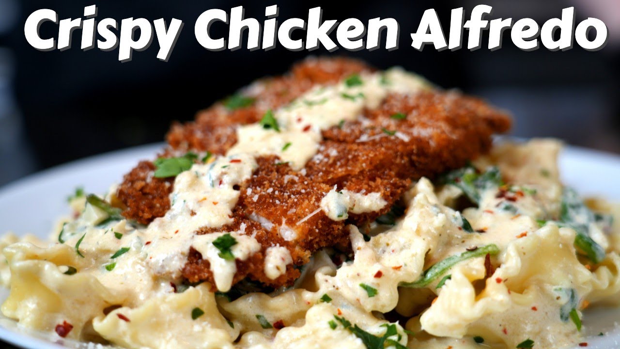 This Recipe Takes Alfredo To Another Level | Crispy Chicken Alfredo