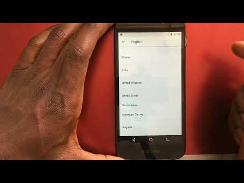 How to change language on motorola phone || motorola language settings