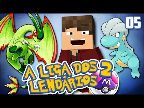 A Liga dos Lendários 2: DRAGÕES e CASA! #05 - Pixelmon Minecraft
