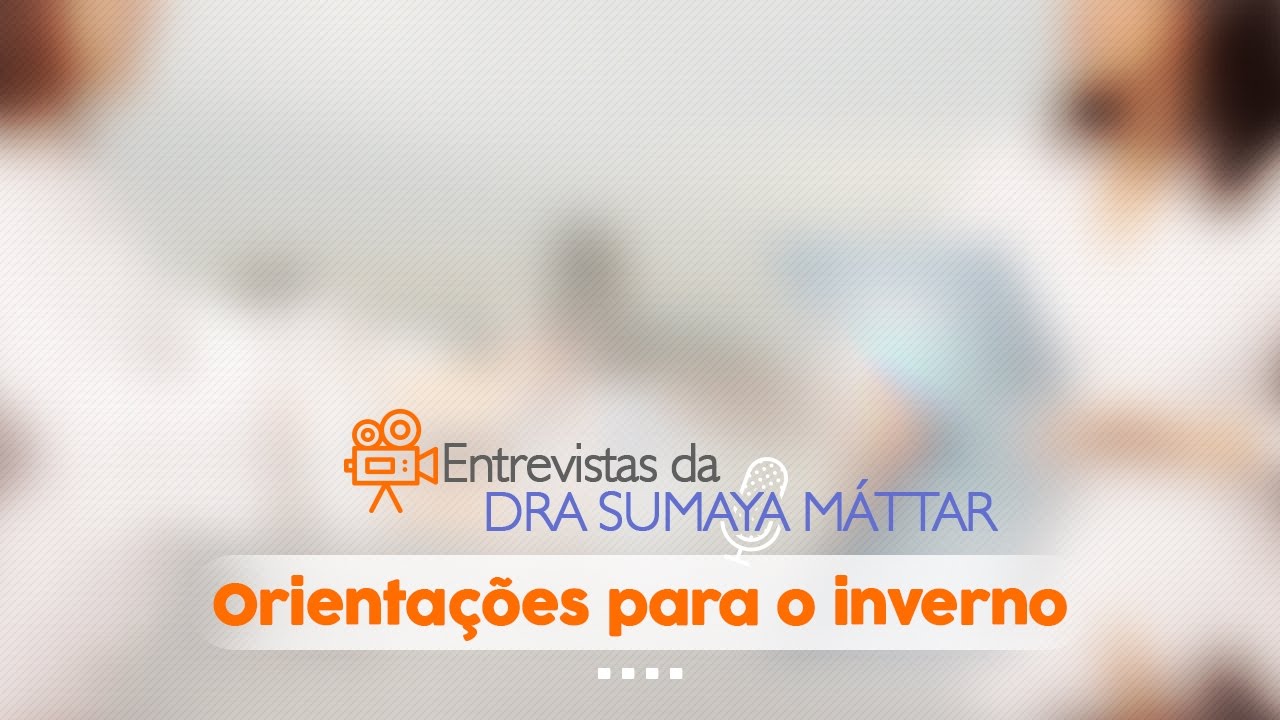 Orientações para o inverno