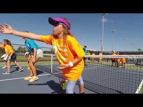 Kids Day at 2019 Junior Davis Cup and Fed Cup by BNP Paribas Finals