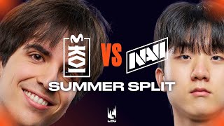 KOI vs NAVI, UN MATCH IMPORTANT POUR LES PLAYOFFS (LEC Summer Split 2026)