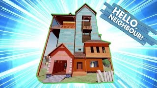 Secret Second House!!! + Falling OFF THE MAP?!?! + How to Launch Yourself in Hello Neighbor