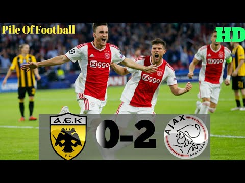 AEK Athens vs Ajax (0-2) CHAMPIONS LEAGUE All Goals and Extended Highlights # 27_11_2018