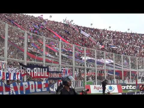 "San Lorenzo 1 Estudiantes 1 Gol de Ortigoza. Dale dale matador.." Barra: La Gloriosa Butteler &bull; Club: San Lorenzo