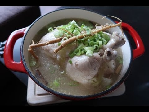 Koreański rosół Samyetang