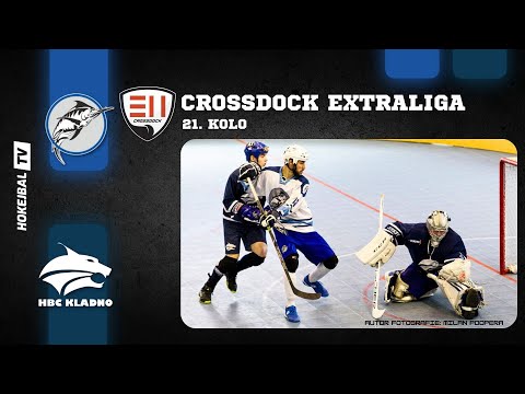 Highlights 22.kola CROSSDOCK Extraligy hokejbalu | HBC Plzeň vs. HBC Kladno | 13.4.2024