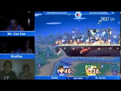 Vato's Warehouse Tournament - Brawl Singles - Losers Semis - Mr. ConCon vs. KiraFlax