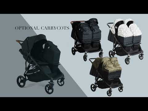 Roma Gemini Double Pram Pushchair Roma Gemini Double Buggy