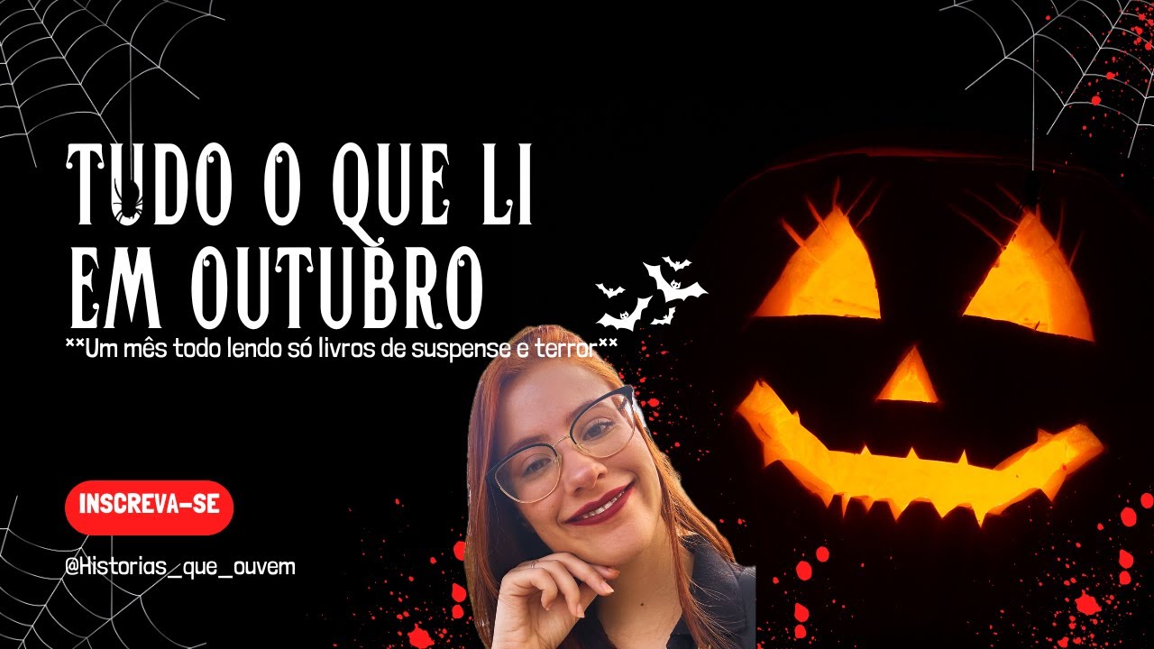 TUDO O QUE LI NO MES DO HALLOWEN