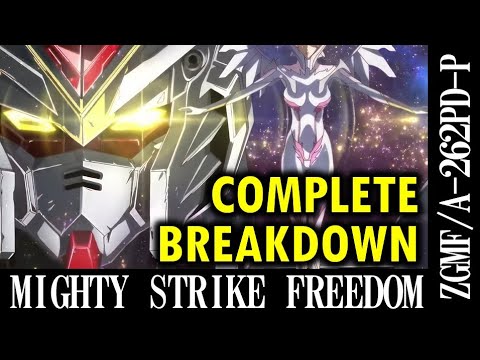 SEED FREEDOM: Mighty Strike Freedom Full Breakdown and mech analysis