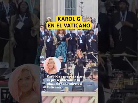Karol G pone en pie el Vaticano en un concierto que congregó a grandes artistas por la fraternidad