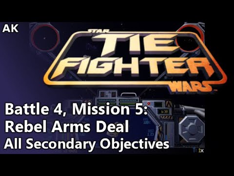 TIE Fighter - Battle 4, Mission 5: Rebel Arms Deal (All Secondary Objectives)